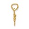 14K Yellow Gold Artist Palette Paint Charm FindingKing Jewerly 11mm x 11mm